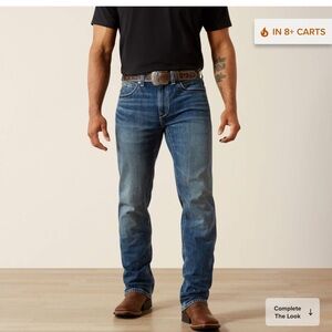 Ariat Mens M4 Relaxed August Straight Leg Jean size 30/32